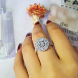 New Arrivals Luxury Beautiful  AAA+ Quality CZ Diamonds Wedding Engagement Rings For Women