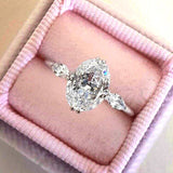 New Arrivals Luxury Beautiful  AAA+ Quality CZ Diamonds Wedding Engagement Rings For Women