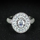New Arrivals Luxury Beautiful  AAA+ Quality CZ Diamonds Wedding Engagement Rings For Women