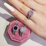 Impressive Multicolor Fashion Design AAA+ Cubic Zirconia Diamonds Luxury Rings - Rings Universe