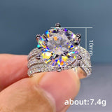 Best Selling Appealing Luxury Halo AAA+ Cubic Zirconia Diamonds Fashion Rings - Rings Universe