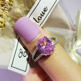 New Arrivals Luxury Beautiful  AAA+ Quality CZ Diamonds Wedding Engagement Rings For Women