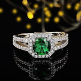 Impressive Multicolor Fashion Design AAA+ Cubic Zirconia Diamonds Luxury Rings - Rings Universe