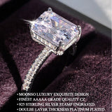 NEW ARRIVAL - Designer Luxury Princess Cut AAA+ Quality CZ Diamonds High End Rings