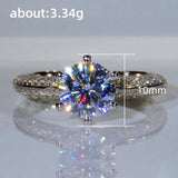QUALITY RINGS New Arrival Luxury Round Cut AAA+ CZ Diamonds Halo Solitaire Rings - Rings Universe