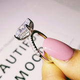 NEW ARRIVAL - Designer Luxury Princess Cut AAA+ Quality CZ Diamonds High End Rings