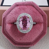 New Arrivals Luxury Beautiful  AAA+ Quality CZ Diamonds Wedding Engagement Rings For Women