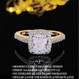 NEW ARRIVAL Original Design White Yellow Pink Colour AAA+ Quality CZ Diamonds Engagement Rings