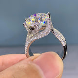 Best Selling Appealing Luxury Halo AAA+ Cubic Zirconia Diamonds Fashion Rings - Rings Universe