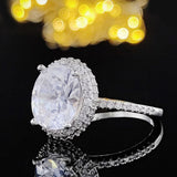 QUALITY RINGS Designer Fashion Promise AAA+ CZ Diamonds Solitaire Luxury Rings - Rings Universe