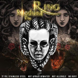 Fashion The Snake Medusa Ring For Men - ringsuniverse