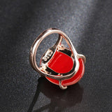 Vintage 7 Colors Glass Bohemian Selection Rings - ringsuniverse