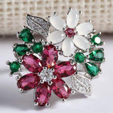 Fashion Flowers Promise Ring - Rings Universe