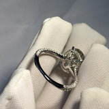 Terrific 5 Carat Four Prong Solitaire Lab Diamond Ring - Rings Universe