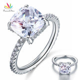 Delightful 5 Carat Cushion Cut Z Diamond Luxury Ring - Rings Universe