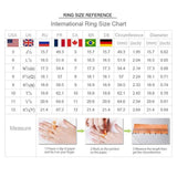 Classic Gold Color Geometric Figure Tungsten Women Men Wedding Ring - ringsuniverse