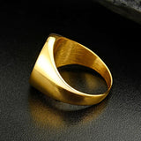 Simple Design Compass Stainless Steel fashion Rings - Rings Universe