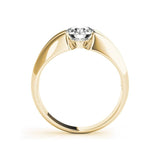 Solitaire 1 Carat Simulated Diamond Wedding Engagement Ring - Rings Universe