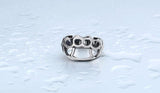 Skull Punk High Polish Top Quality Fist Ring - ringsuniverse
