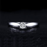 Elegant High Quality AAA+ CZ Diamonds Solitaire Ring - ringsuniverse