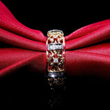 Luxury Golden Color Trendy Hollow Out Ring - Rings Universe