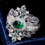 Luxury Crown Shaped Hyperbole Jewelry Ring - Rings Universe