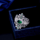 Luxury Crown Shaped Hyperbole Jewelry Ring - Rings Universe