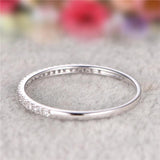 3 colors AAA+ Cz Diamonds Eternity Promise Ring - ringsuniverse