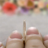 3 colors AAA+ Cz Diamonds Eternity Promise Ring - ringsuniverse