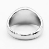Retro High Polish Tai Chi Engraved Yin Yang Spinner Ring - ringsuniverse
