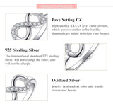 Fashion Mobius Design Silver Clear AAA+ CZ Diamonds Ring - Rings Universe