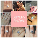 3 Carat Round Cut Fashion Style Sona Diamond Ring - Rings Universe