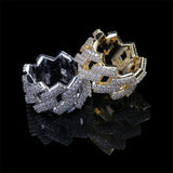 Top Quality Zirconia Bling Ice Out CZ Hip Hop Ring - ringsuniverse
