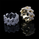 Top Quality Zirconia Bling Ice Out CZ Hip Hop Ring - ringsuniverse