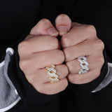 Top Quality Zirconia Bling Ice Out CZ Hip Hop Ring - ringsuniverse