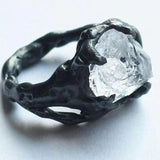 Vintage Gothic Unique Stone Design Boho Ring