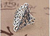Fashion Retro Silver Color Large Rings For Women - Rings Universe