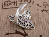 Fashion Retro Silver Color Large Rings For Women - Rings Universe