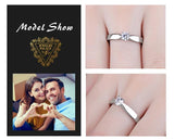Elegant High Quality AAA+ CZ Diamonds Solitaire Ring - ringsuniverse