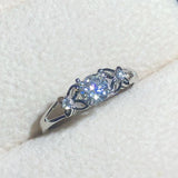 New Arrival  0.5 Carat Moissanite Bridal, Wedding, Engagement Ring - Rings Universe