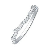 Impressive 2.7Ct White CZ Diamonds Blue Crystal Ring Set - Rings Universe