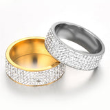 Hip Hop Full Rhinestone Iced Out Bling Ring - ringsuniverse