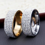 Hip Hop Full Rhinestone Iced Out Bling Ring - ringsuniverse