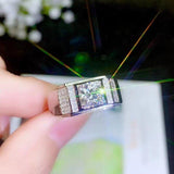 Quality Jewelry 1ct F Color Moissanite Diamond Ring
