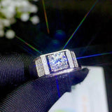 Quality Jewelry 1ct F Color Moissanite Diamond Ring - ringsuniverse