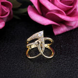Luxury Irregular Golden Twist Winding Magical Witch Ring - ringsuniverse