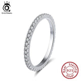 Delicate Silver AAAA Quality Cubic Zirconia Diamonds Ring - ringsuniverse