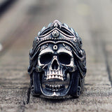 Best Seller - Mahakali Helmet Skull Biker Ring