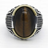 Genuine Antique Tiger Eye Jewelry Ring - Rings Universe