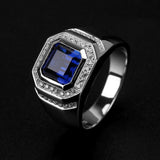 2 Carat Lab Sapphire Diamond Jewelry Ring - Rings Universe